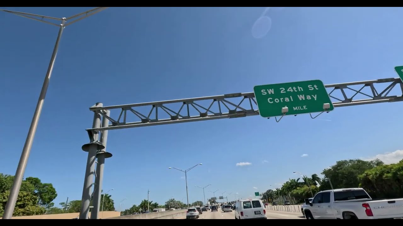 ASMR Drive: Miami Springs to West Kendall