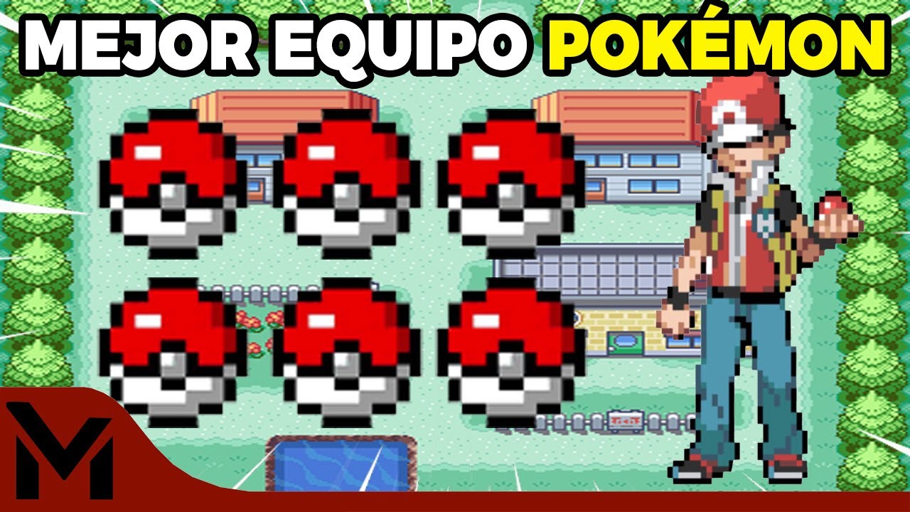 Este es el MEJOR Equipo Pokémon para Kanto en Rojo Fuego y Verde Hoja