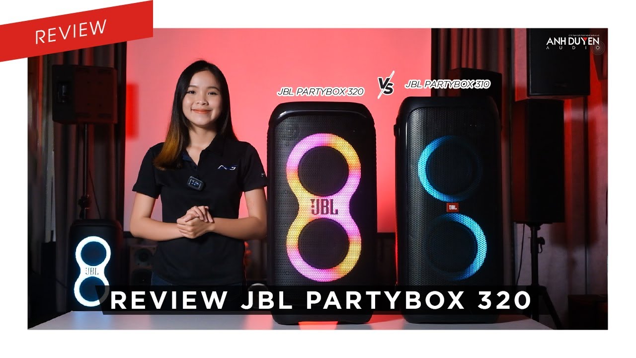SO SÁNH LOA JBL PARTYBOX STAGE 320 VÀ JBL PARTYBOX 310