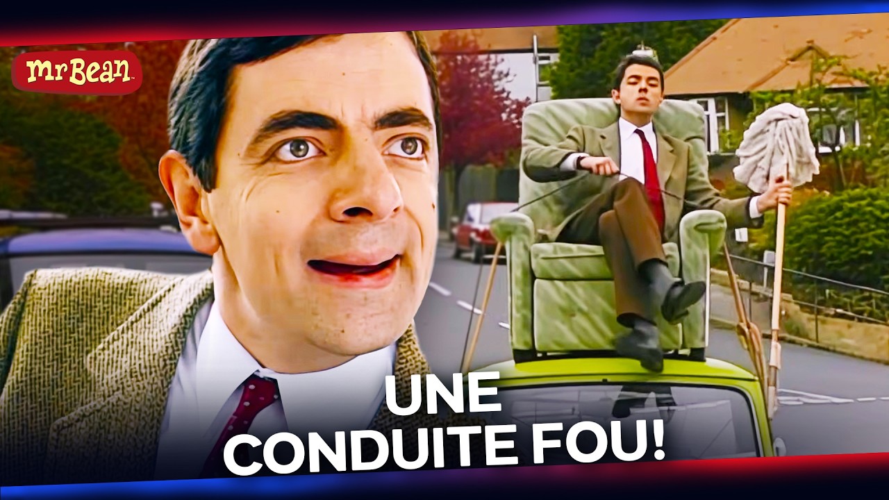 Mr Bean A Le Voiture Plus Comfortable! | Les Meilleurs Moments | Mr Bean France