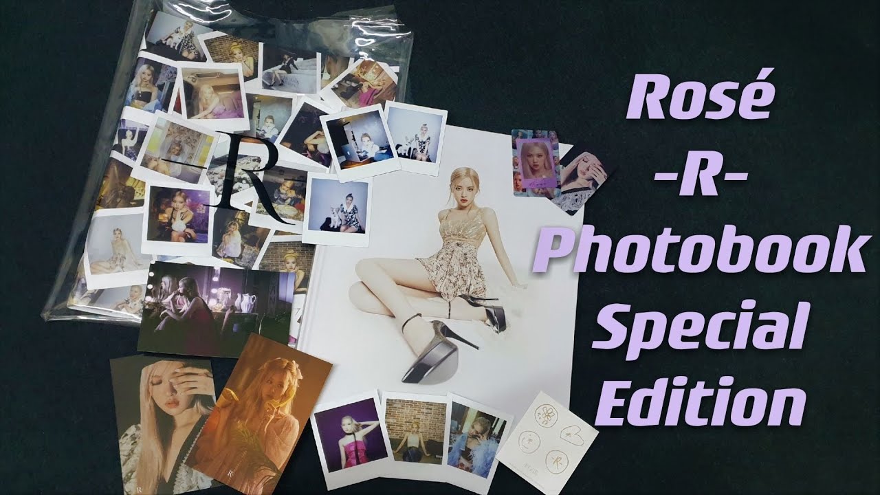 [Unboxing] BLACKPINK Rosé -R- Photobook Special Edition + 1st Press Only Rare Instax Films
