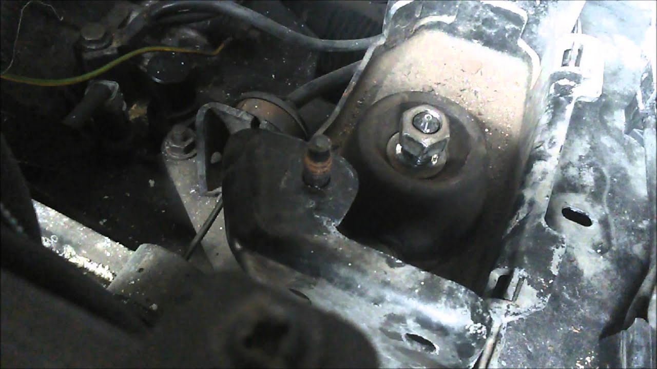 cambiar taco motor lado caja de cambios peugeot 206 cambiar soporte elastico silentblock