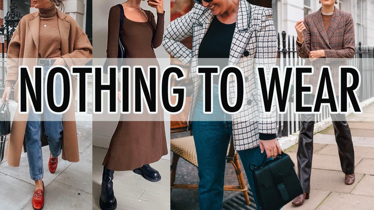 5 Minute Outfits when you have NOTHING to WEAR!