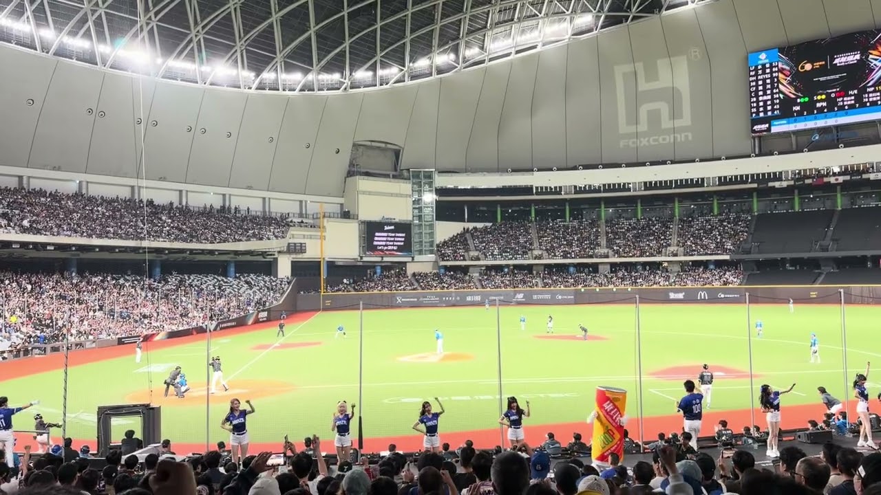 中華隊終於得分啦❤️20260227台日交流戰❤️幫大家複習一下teamtaiwan應援曲 #teamtaiwan 