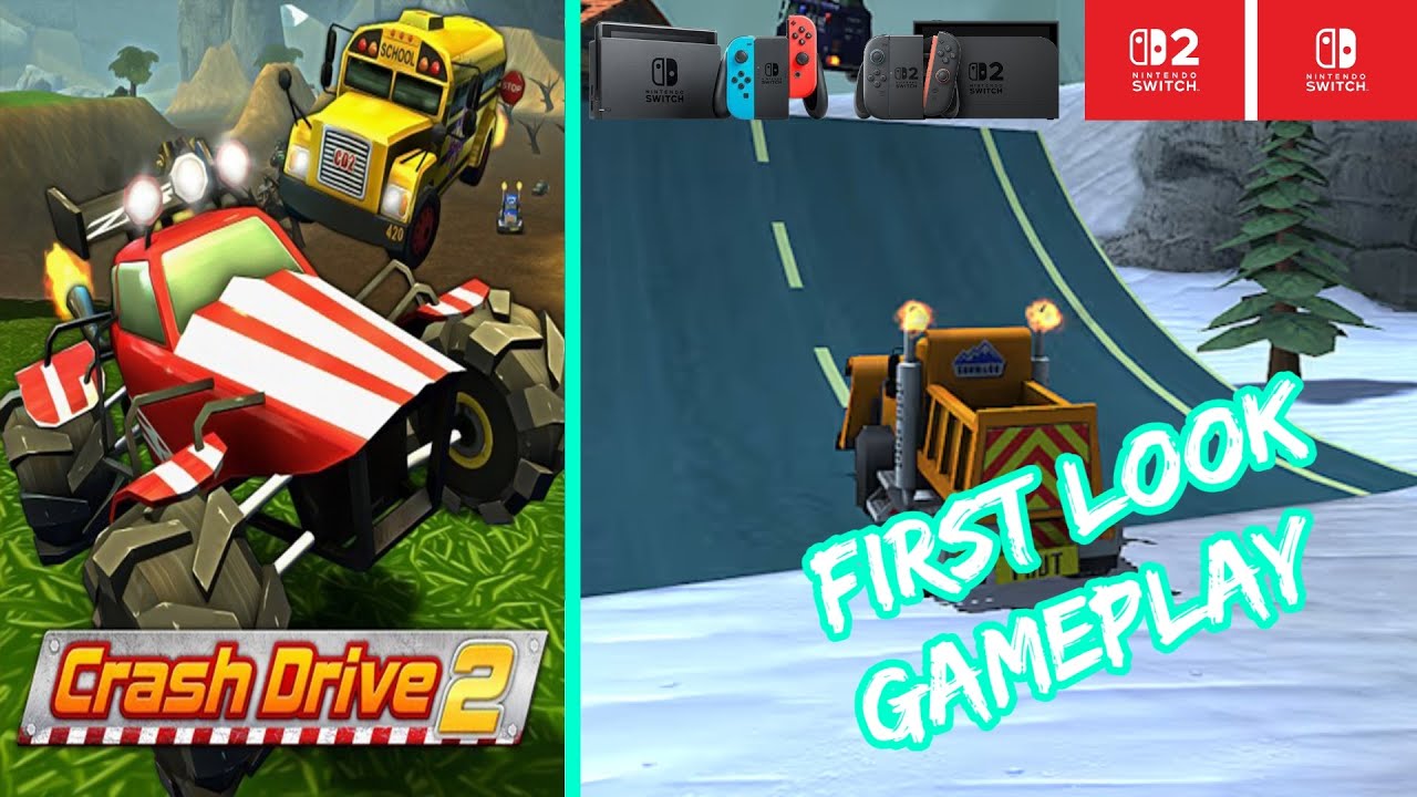 Crash Drive 2 – Nintendo Switch / Switch 2 Gameplay