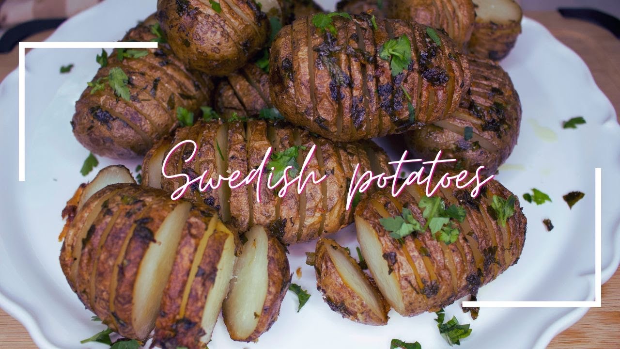 🌻HOW TO COOK SWEDISH POTATOES 🌻SARAH'ZIN CUISINE🌻 CUISINER DES POMME DE TERRE FAÇON SUÉDOISE 🌻