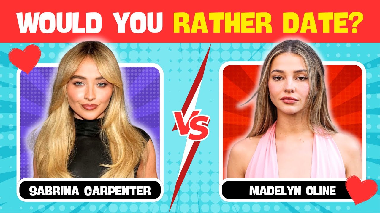 WHO WOULD YOU RATHER DATE? - Female Edition 2025 | We Quiz!