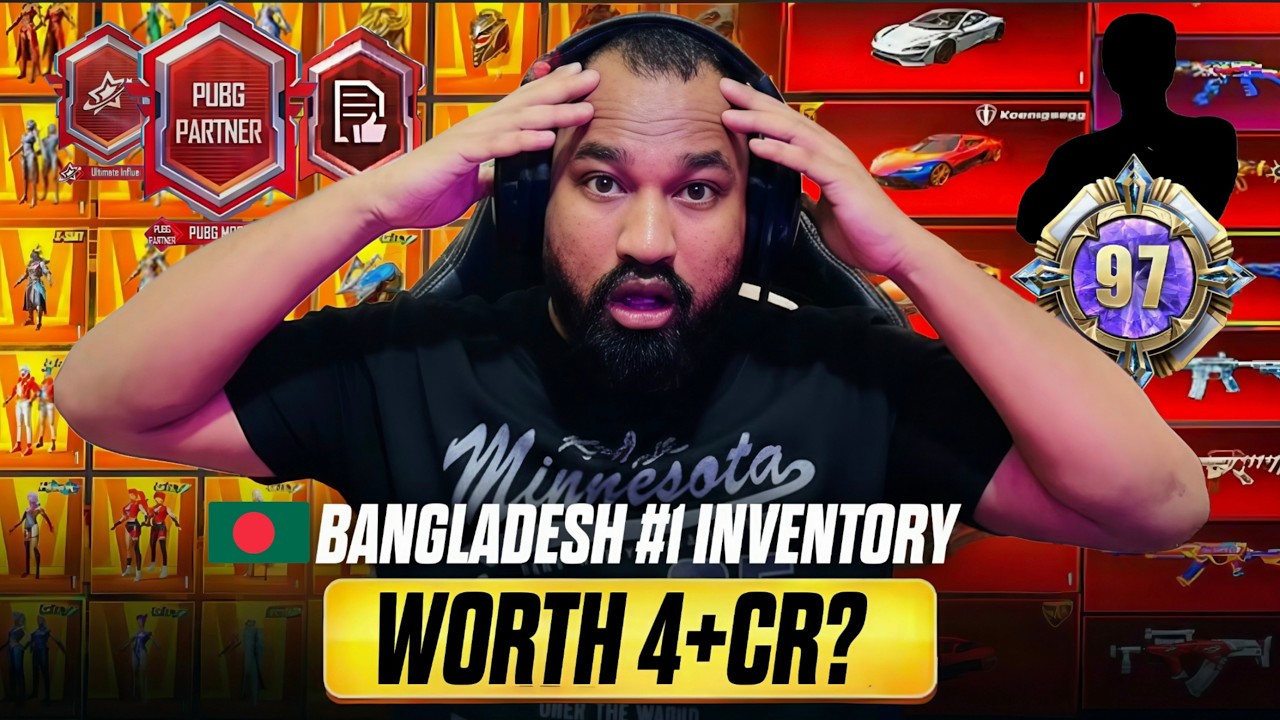 World's NO1 Account Arif Shikder Inventory Show || King Of PUBG MOBILE