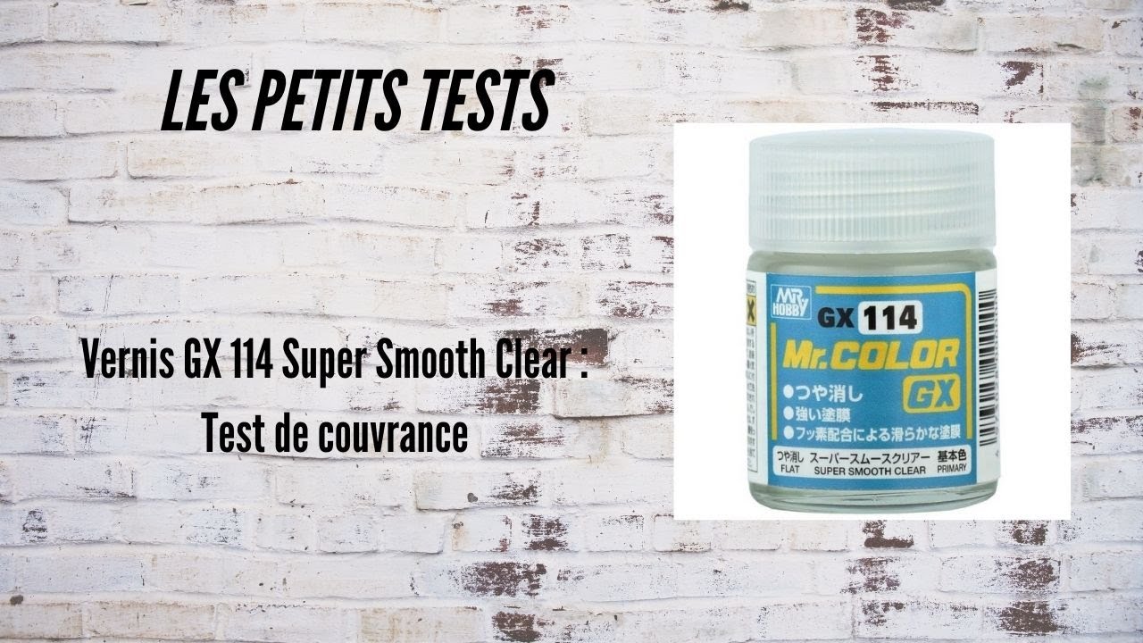 Test produit : Test couvrance Super Smooth Clear