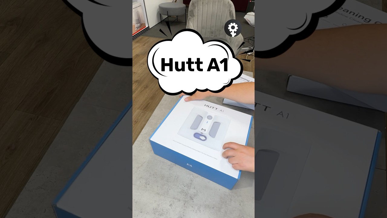 Робот для окон Hutt A1 ☝️ Достойный робот квадратного типа!