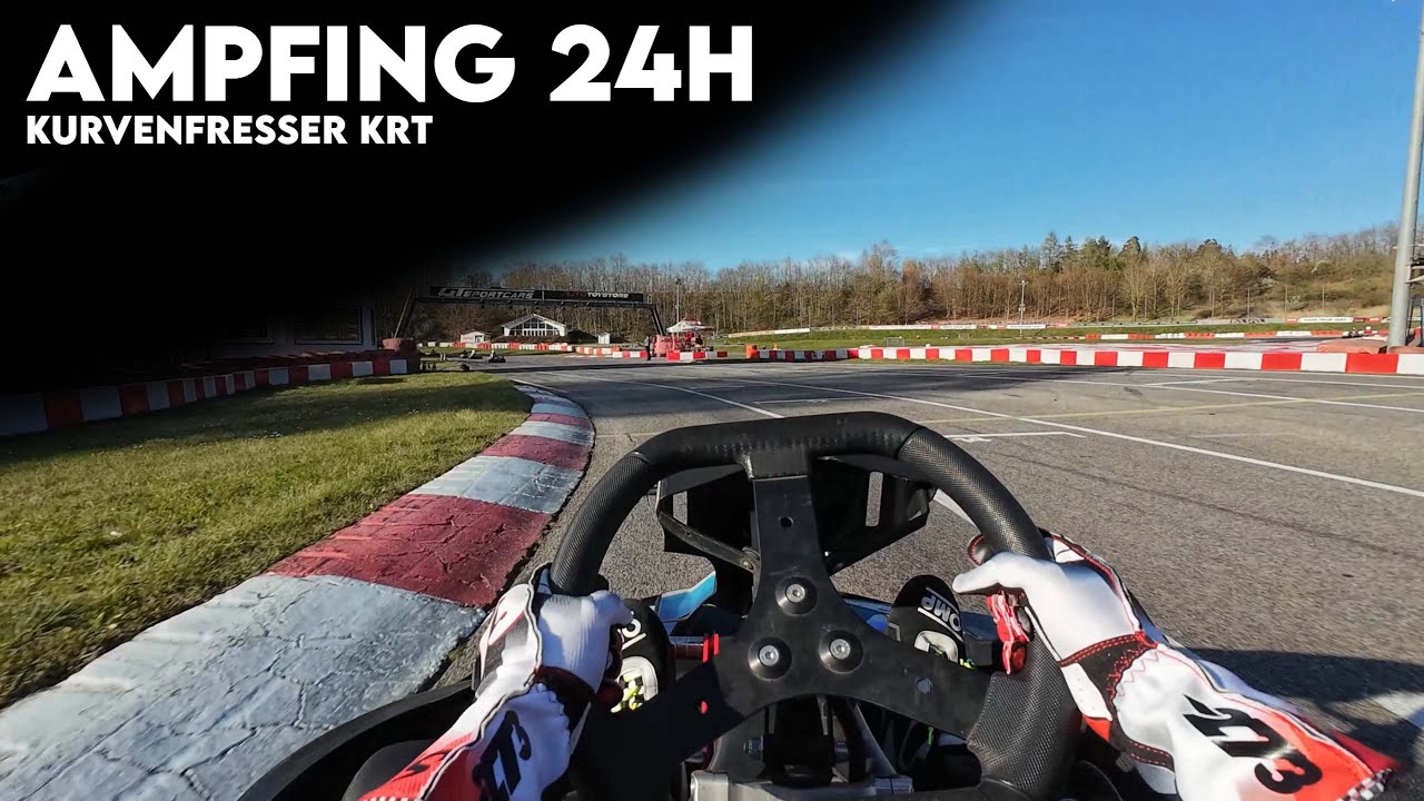 24h Rennen Kartbahn Ampfing | Kurvenfresser KRT Onboard