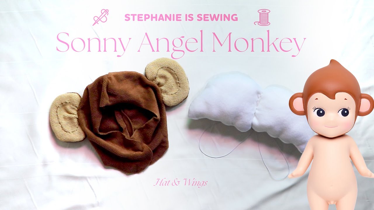 Sonny Angel Monkey Hat & Wings Tutorial 🐒🐵🪽
