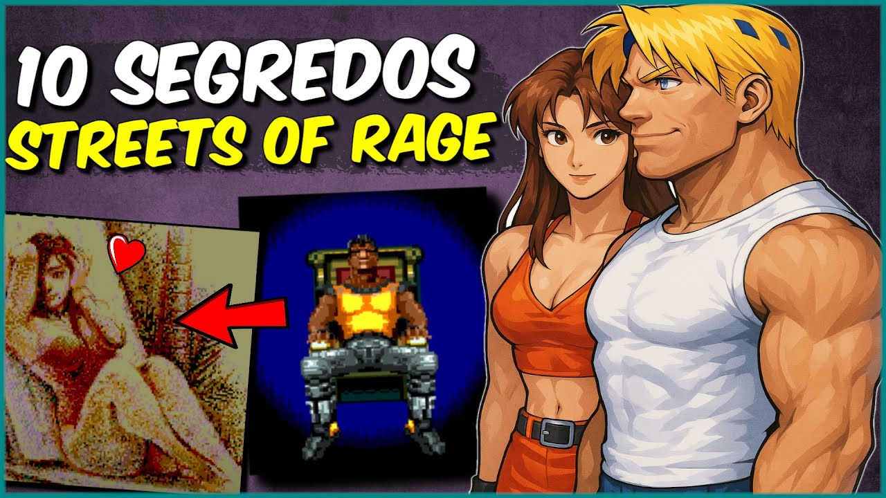 10 SEGREDOS e CURIOSIDADES sobre os jogos STREETS OF RAGE