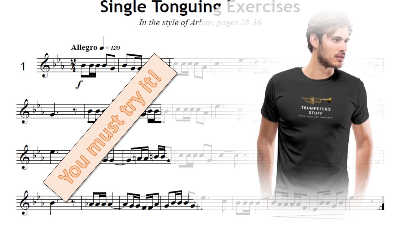 [Trumpet Single Tongue Studies] 