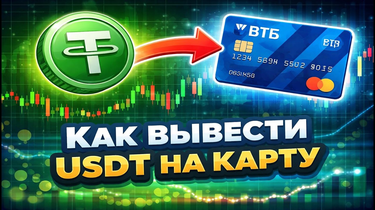 Как Вывести USDT На Карту 2026 | Как Выводить USDT в Рубли