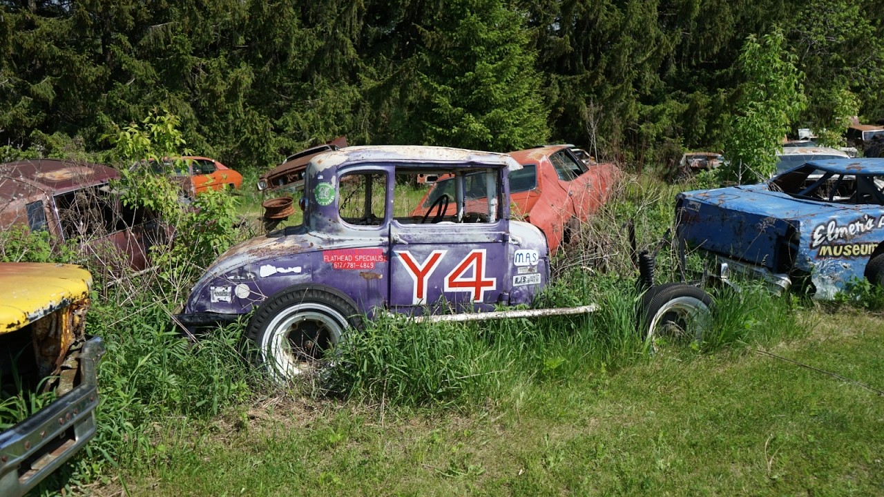 Junkyard Walk through Elmer's Auto Graveyard Part 2