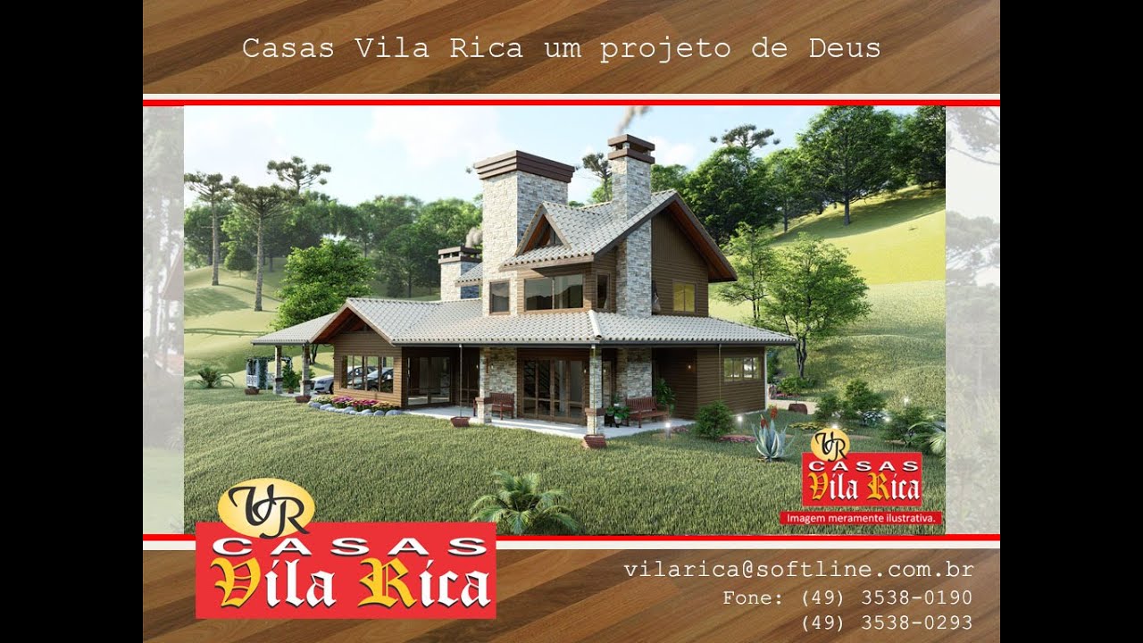 Projeto2419(Joaçaba-SC) -  Casa 221,11m²