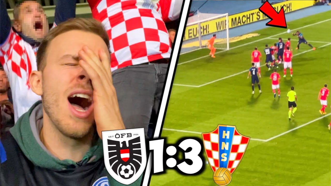 Österreich vs Kroatien - STADIONVLOG | Kroatien Fans ESKALIEREN komplett! 😳🔥