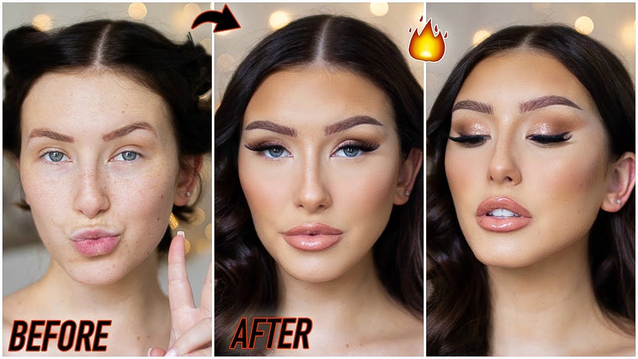 0-100 AUTUMN SOFT GLAM GRWM! MAKEUP & HAIR TUTORIAL 2020 | Hannah Renée