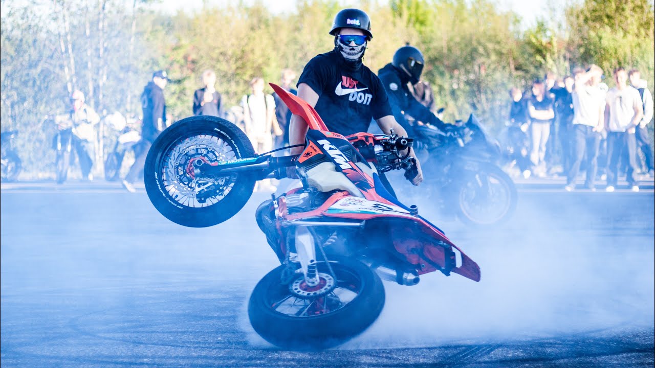 Allrightin mopomiitti + TE 250 Testride
