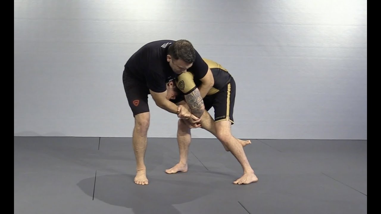Kimura vs Single Leg - Sumi Gaeshi PART 1 - HEAD STAYS INSIDE.