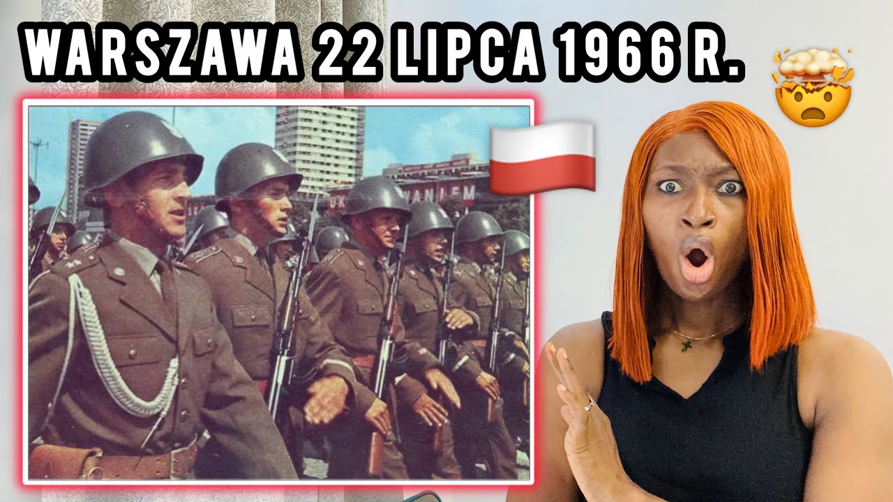 Реакция иностранца на парад в честь тысячелетия &mdash; Варшава, 22 июля 1966 года.