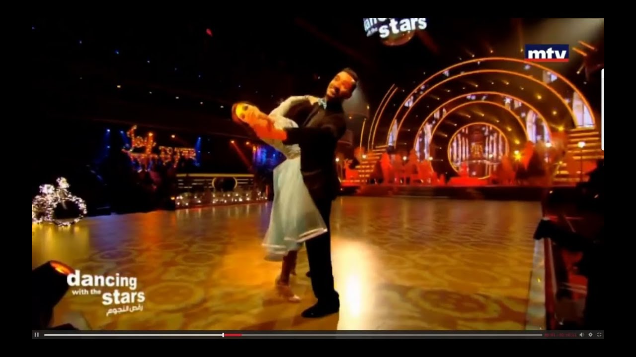 Valerie Abou Chakra & Assadour Euredjian - Vienesse Waltz , Dancing With The Stars Middle East
