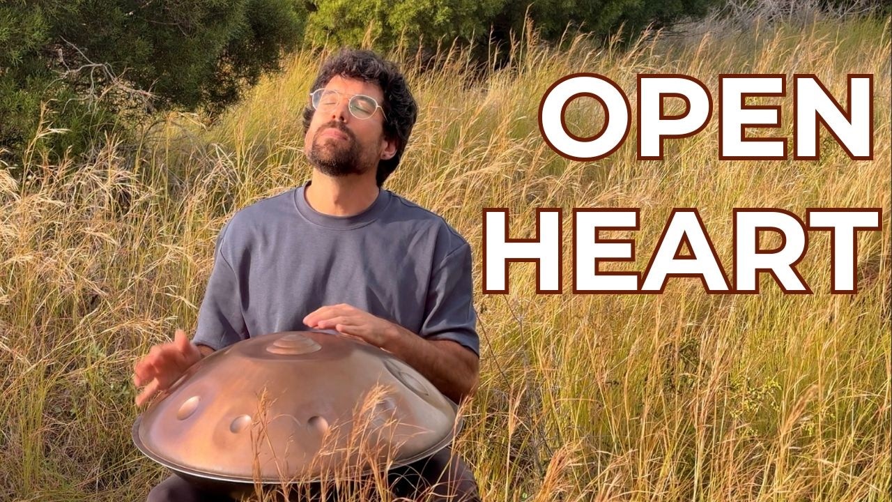 Meditación Abre Tu Corazón/ Handpan Music in Nature/ 30 min de Musica Handpan