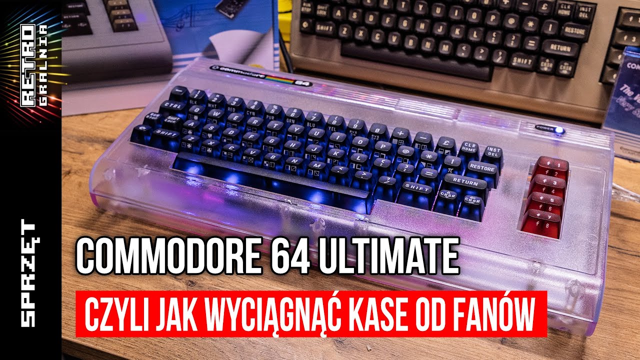 ⚙️ Commodore 64 Ultimate – Ostateczna recenzja [Unboxing, Test, Specyfikacja, Wady]