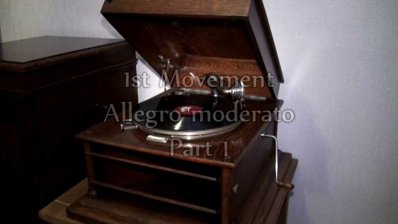 Columbia Grafonola Gramophone - Bruch Concerto No.1