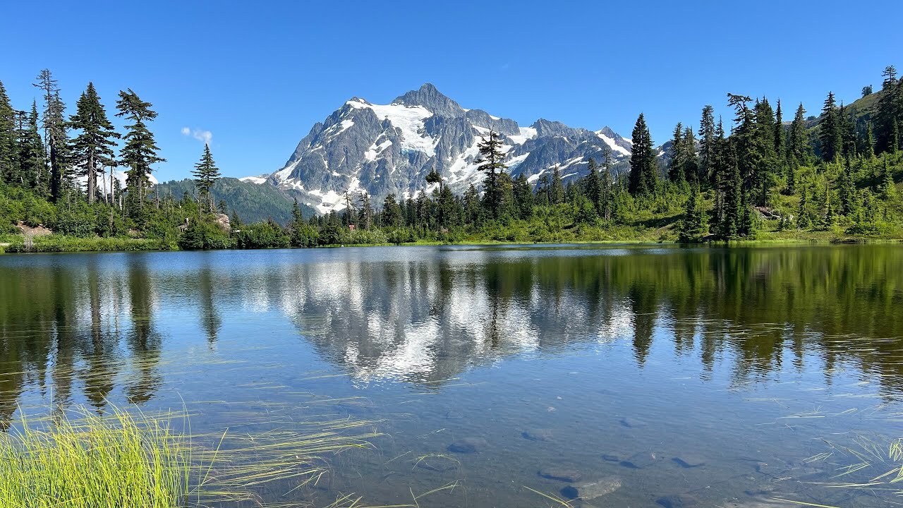 Поход в горы Бейкер и Шуксан | Посещение Artist Point и озера Picture Lake | Захватывающие виды