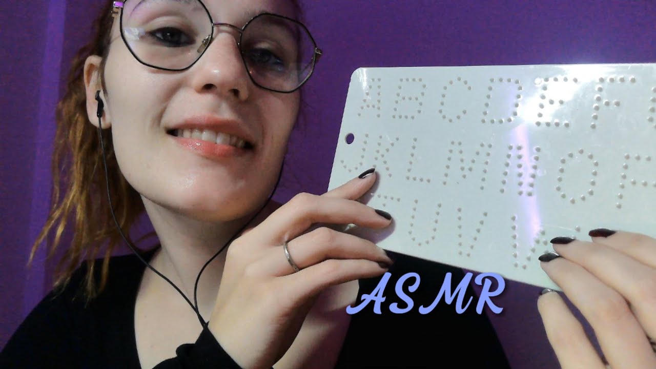 ASMR - alfabeto e conto alla rovescia per farti addormentare