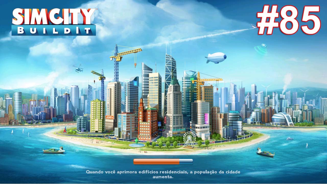 Simcity Buildit #85 - Atualiza&ccedil;&atilde;o do jogo e aeroporto - Portugu&ecirc;s