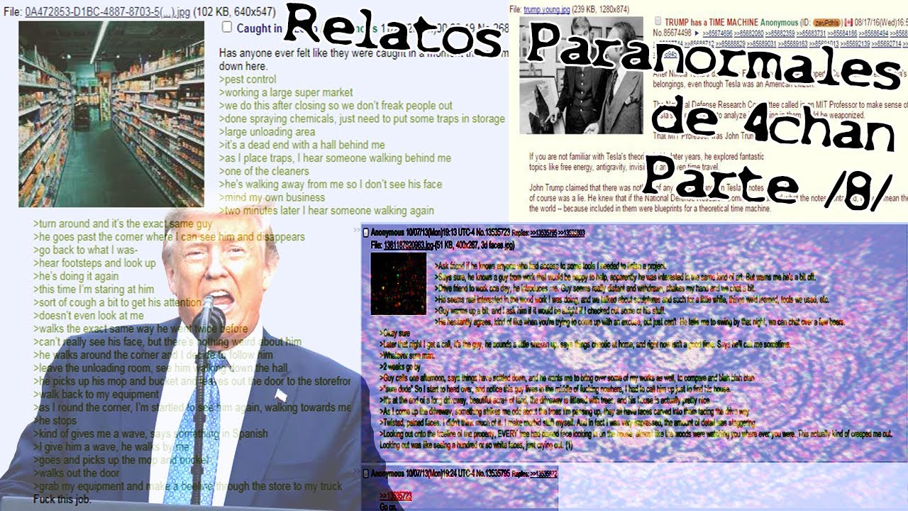 Expedientes Secretos /x/ - Relatos de Terror de 4chan /8/