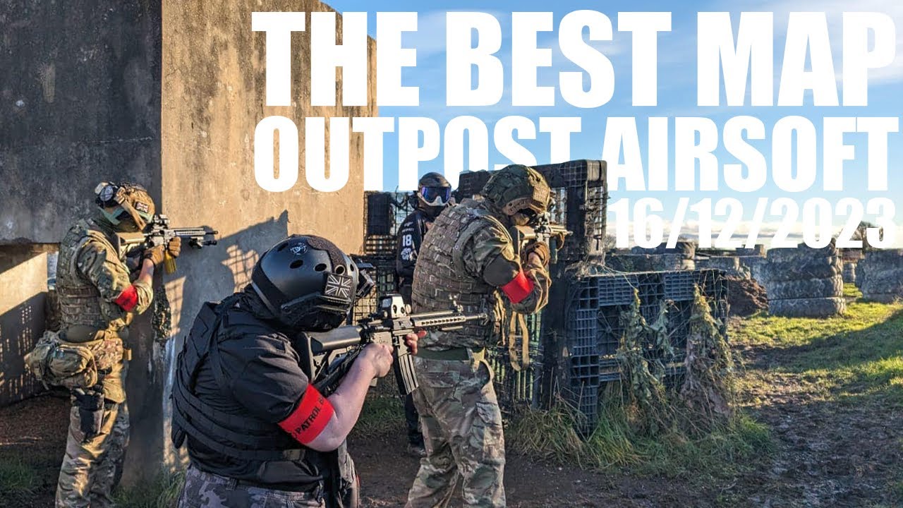 OUR NEW FAVORITE MAP!! (Outpost Airsoft)