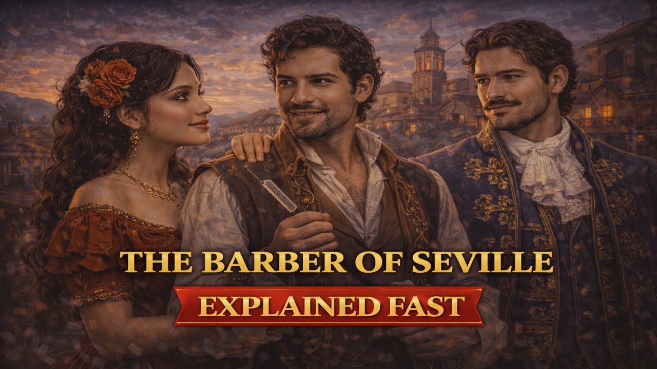 THE BARBER OF SEVILLE - The OPERA Story Explained FAST