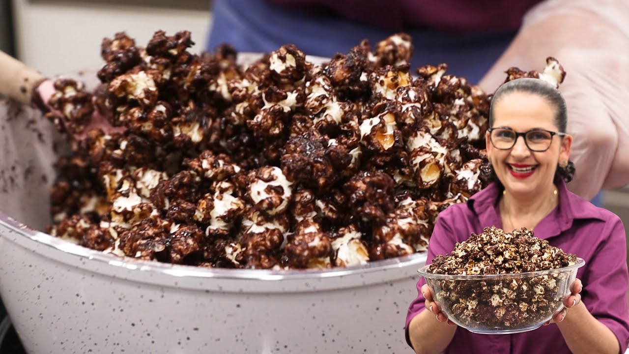 DEPOIS QUE GANHEI ESSA RECEITA SÓ FAÇO PIPOCA DOCE ASSIM!! SUPER CROCANTE, DELICIOSA-Isamara Amâncio