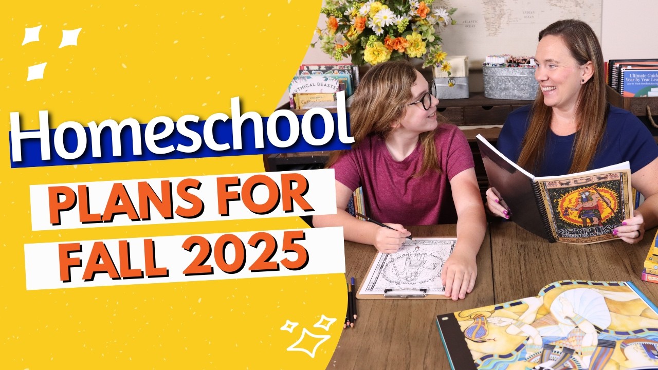 Fall Homeschool Plans 2025 | 8th Grade Curriculum & Unit Studies