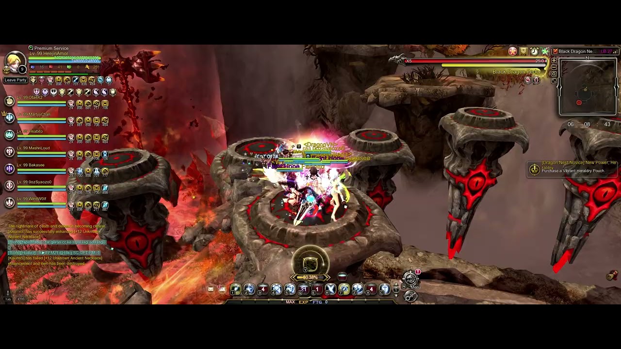 Dragon Nest SEA | Black Dragon Hardcore S5| Inquisitor POV