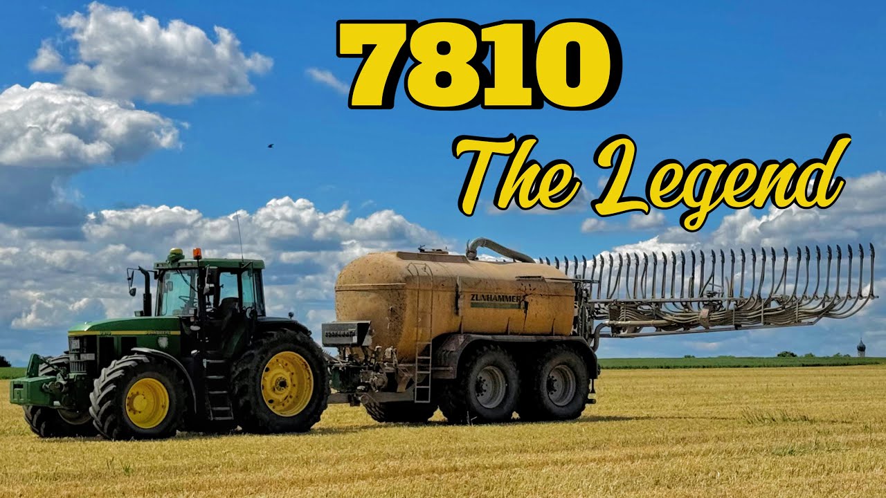 [POV] Let´s Drive John Deere 7810 | Zunhammer Güllefass |