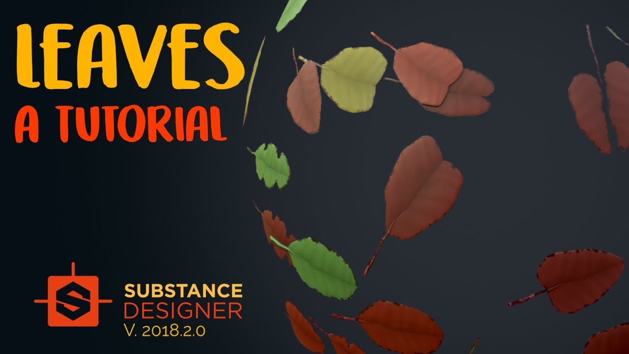 Leaf Generator | Beginner Substance Designer Tutorial