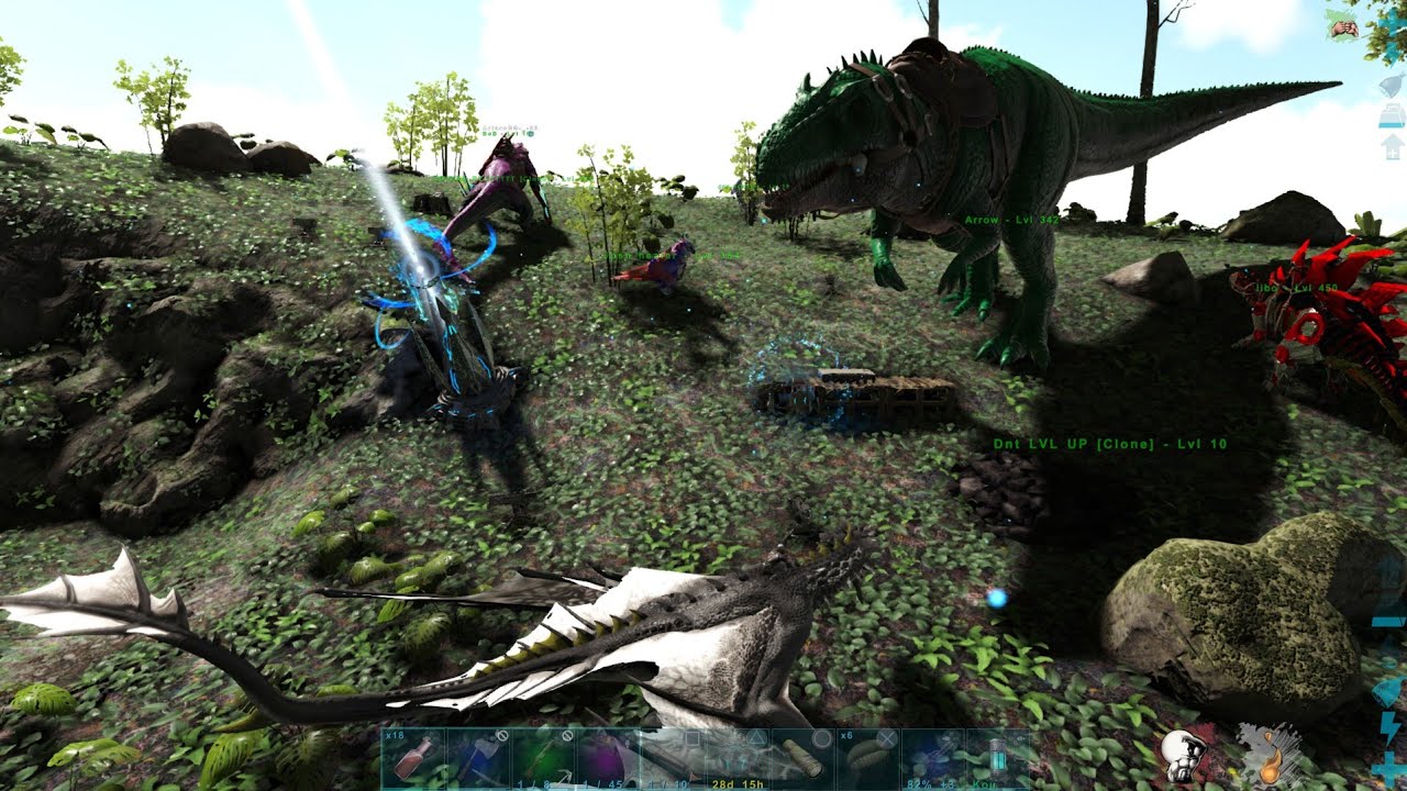PVP Clips Pocket Giga Kills Vacuum Raid ARK Official Small Tribes PS5