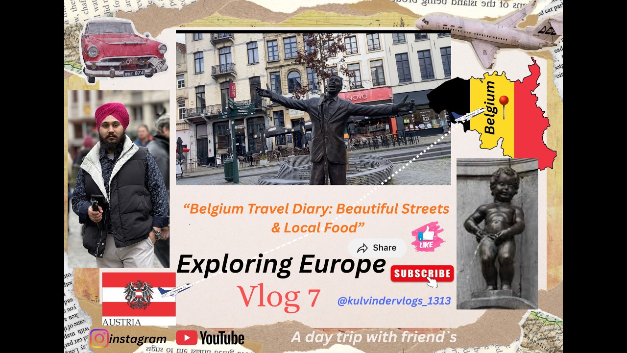 A Perfect Day in Belgium 🇧🇪 | Exploring Europe Vlog 7 