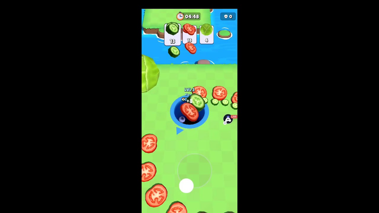 Hole.io : 👍 Good stream | Playing Solo | Streaming with Turnip