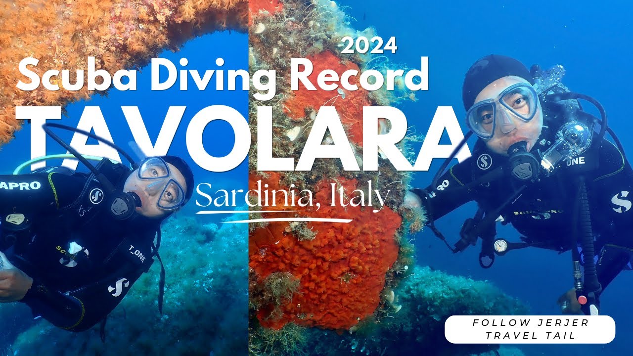 [Sardinia] 意大利Sardinia | 地中海潛水 | Tavolara | Mediterranean Sea Scuba Diving |