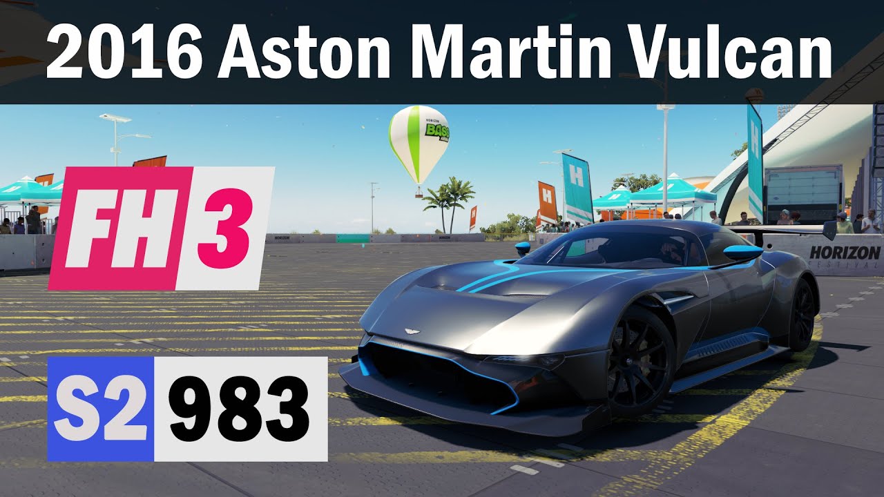 Forza Horizon 3 - 2016 Aston Martin Vulcan, Race