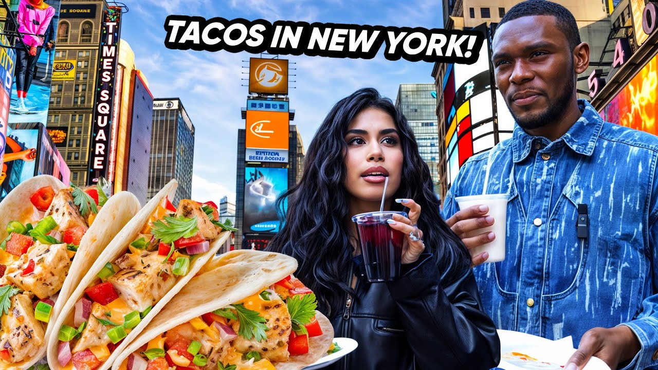 TAKING MALINALLI ON A DATE TO THE BEST TACO PLACES IN NYC ( ep.10)