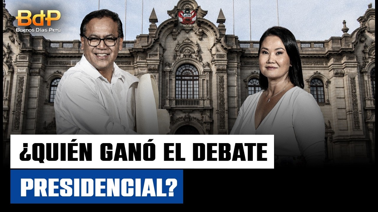 Keiko Fujimori vs. Roberto S&aacute;nchez: Enrique Castillo analiza debate presidencial