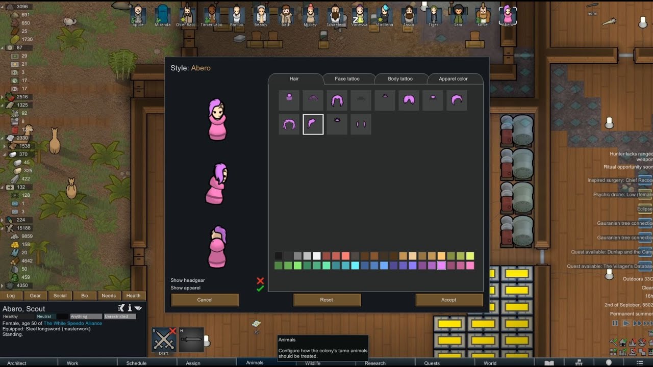 Rimworld Ideology | Wooden Styling Station | Tutorial 2021