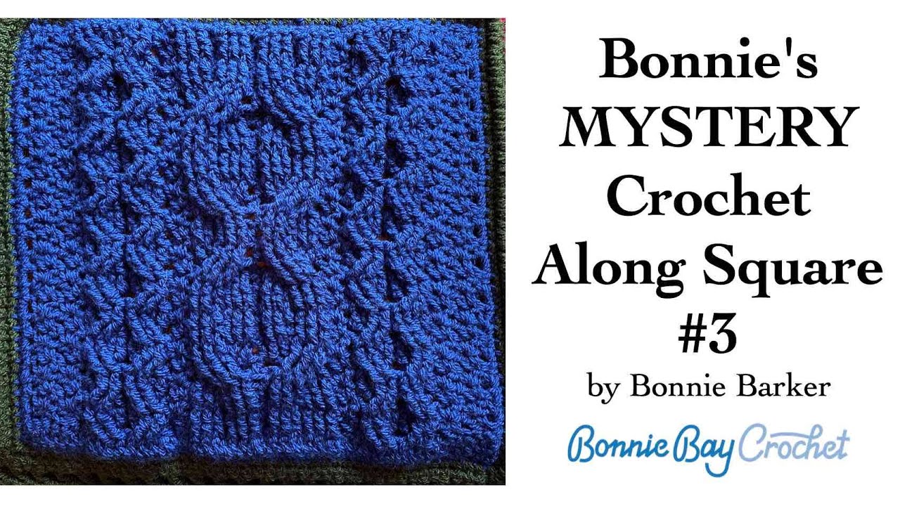 Bonnie's Mystery CAL Video #3